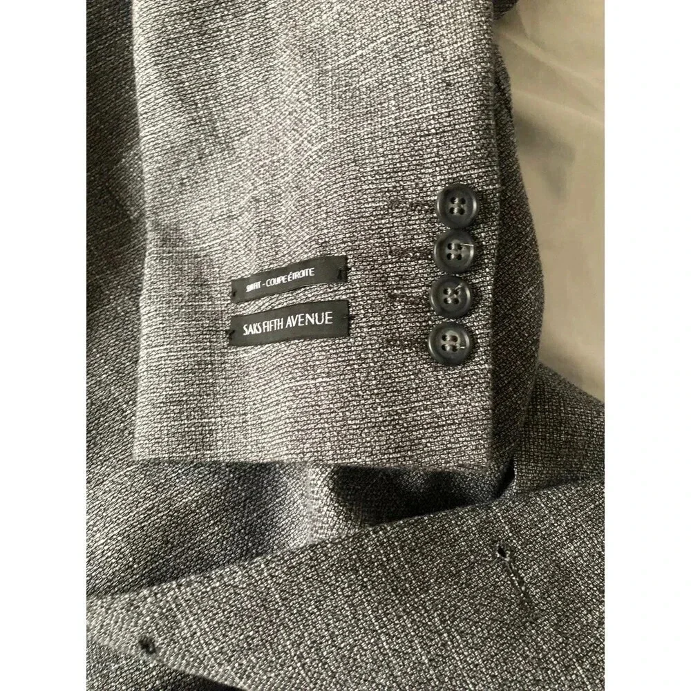 Saks Fifth Avenue Blazer Mens jacket XL NWT